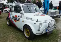 =Fiat 500, gesehen bei dem Veterama 2016 in Mannheim, Juli 2016