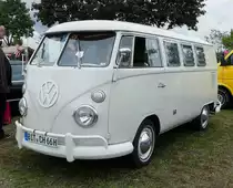 =VW T1, gesehen bei dem Veterama 2016 in Mannheim, Juli 2016
