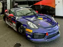 Pall-Ex Slidesport Porsche Cayman GT4. Foto: 24.09.2016, Hungaroring.