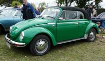 =VW Käfer 1303 S Cabrio, fotografiert bei dem Veterama 2016 in Mannheim, Juli 2016 