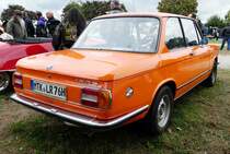 =BMW 1502, fotografiert bei dem Veterama 2016 in Mannheim, Juli 2016