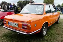 =BMW 1502, fotografiert bei dem Veterama 2016 in Mannheim, Juli 2016