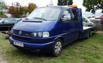 =VW T4, fotografiert bei dem Veterama 2016 in Mannheim, Juli 2016