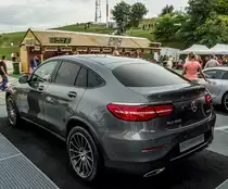 Mercedes-Benz GLC Coupé, Rückansicht. Aufnahmezeit: 24.09.2016.