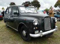 =Austin London-Taxi, fotografiert bei dem Veterama 2016 in Mannheim, Juli 2016