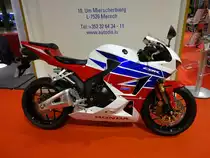 Honda CBR 600 RR auf der International Motor Show in Luxembourg, 18.11.2016