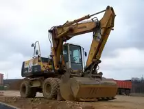 Komatsu PW 170-5 aufgenommen am 31.12.2006