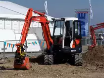 Kubota U 50-3 alpha auf der Baumaschinenmesse Intermat in Paris (28.04.2006)