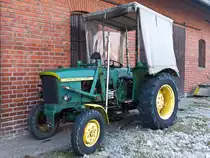 Alter John Deere Traktor gesehen in Deggendorf. 01.01.2017 Weiß jemand den genaueren Typ?