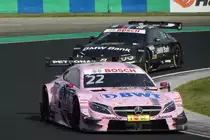 Mercedes-Benz C-Coupé DTM Rennwagen. Aufnahmedatum: 24.09.2016.