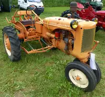 Allis Chalmers C, US-amerikanischer Ackerschlepper mit 12PS, Baujahr 1949, Bulldogtreffen Rheinhausen, Aug.2016