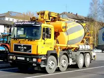 MAN Silent 32.372 Commander mit Putzmeister-Betonmischeraufbau; 150319