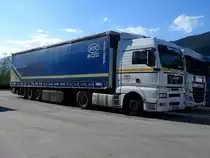 MAN TGA18.440, bei der verpflichtenden Wochenendpause; 160522