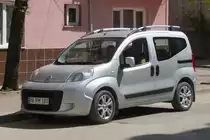 Fiat Qubo (aka. Fiorino, weitgehend baugleich mit Citroen Nemo und Peugeot Bipper, alle werden produziert von Tofas in der Türkei) in Inegöl, 3.4.2016