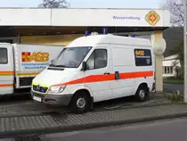 Mercedes-Benz Sprinter 213 CDI des ASB Katastrophenschutzes Trier aufgenommen am 27.12.2015
