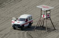 =Nissan Patrol der Strandwache, gesehen auf Gran Canaria im Januar 2017