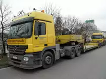 Mercedes-Benz Actros 2650 aufgenommen am 15.11.2008
