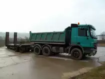 Mercedes-Benz Actros 3354 aufgenommen am 11.03.2012