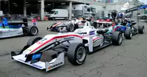  FIA F3 European Championship in Spa Francorchamps am 20.6.2015 beim ADAC GT Masters Weekend: Voren der Wagen mit der Nr.17 von Julio Moreno / ECU, Team ThreeBond with T-Sport