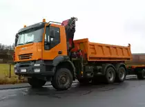 Iveco Trakker 440 stand am 04.12.2011 in Bitburg