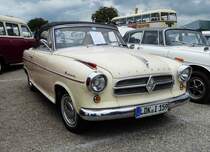 =Borgward Isabella TS, fotografiert bei dem Veterama 2016 in Mannheim, Juli 2016