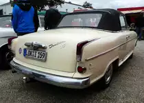 =Borgward Isabella TS, fotografiert bei dem Veterama 2016 in Mannheim, Juli 2016