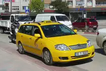 Toyota Corolla Kombi als Taxi in Inegöl, 3.4.2016