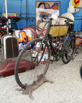 =unbekanntes Moped, fotografiert bei dem Veterama 2016 in Mannheim, Juli 2016