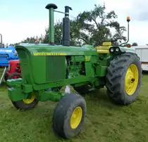 John Deere JD 4620, US-amerikanischer Ackerschlepper mit 160PS, Baujahr 1971, Bulldogtreffen Rheinhausen, Aug.2016