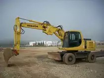 Komatsu PW 150 ES-6 active aufgenommen am 19.10.2008