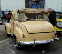 =Opel Olympia, fotografiert bei dem Veterama 2016 in Mannheim, Juli 2016