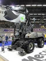 Mecalac 12 MTX Hybride auf der Baumaschinenmesse Intermat in Paris (21.04.2009)
