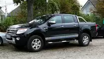 =Ford Ranger, gesehen auf dem Parkplatz des Veterama 2016 in Mannheim, Juli 2016