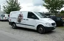 =MB Vito, gesehen auf dem Parkplatz des Veterama 2016 in Mannheim, Juli 2016