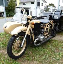 =unbekanntes Gespann, gesehen auf dem Parkplatz des Veterama 2016 in Mannheim, Juli 2016