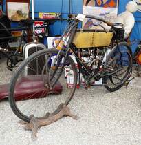 =unbekanntes Moped, fotografiert bei dem Veterama 2016 in Mannheim, Juli 2016