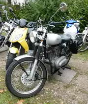 =SOMMER-Motorrad, fotografiert bei dem Veterama 2016 in Mannheim, Juli 2016