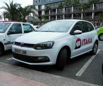 =VW Polo steht im Januar 2017 in San Agustin