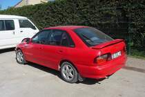 Mit einem solchen Proton Wira Aeroback bin ich schon Ende der 1990er Jahre quer durch Malaysia gefahren. Wieder gesehen in Inegöl, 3.4.2016 