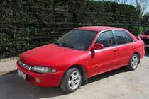 Basis dieses Proton Wira war der 1992er Mitsubishi Lancer. 
Inegöl, 3.4.2016 