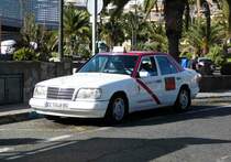 =Mercedes Benz als Taxi in Maspalomas im Januar 2017
