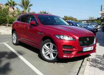 =Jaguar F-Pace steht im Januar 2017 in San Agustin
