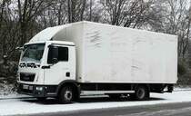 =MAN TGL steht auf dem Rasthof Fulda-Nord, 01-2017