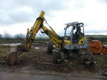 Menzi Muck A 51 aufgenommen am 10.01.2016