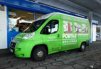 =Fiat-Transporter steht auf einer Tankstelle in 36088 Hünfeld, 01-2017