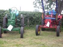 2x Maulwurf Made in GDR. RS08 und der Nachfolger RS09 in Berbersdorf 2007