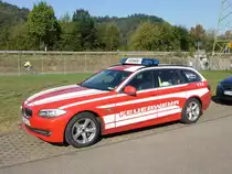 BMW 525 d der Feuerwehr Eifelkreis Bitburg-Prüm Katastrophenschutz aufgenommen am 25.09.2016