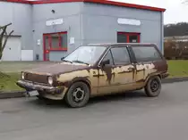 VW Polo aufgenommen am 25.12.2016