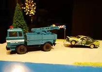 WIKING MB-ABSCHLEPPER
WIKING-Abschleppwagen MB 1620 mit Herpa-BMW-M3 am Haken,am 31.1.2017....
