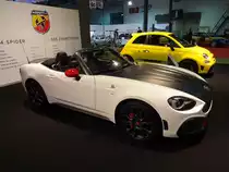 FIAT Abarth 124 Spider auf der International Motor Show in Luxembourg, 18.11.2016